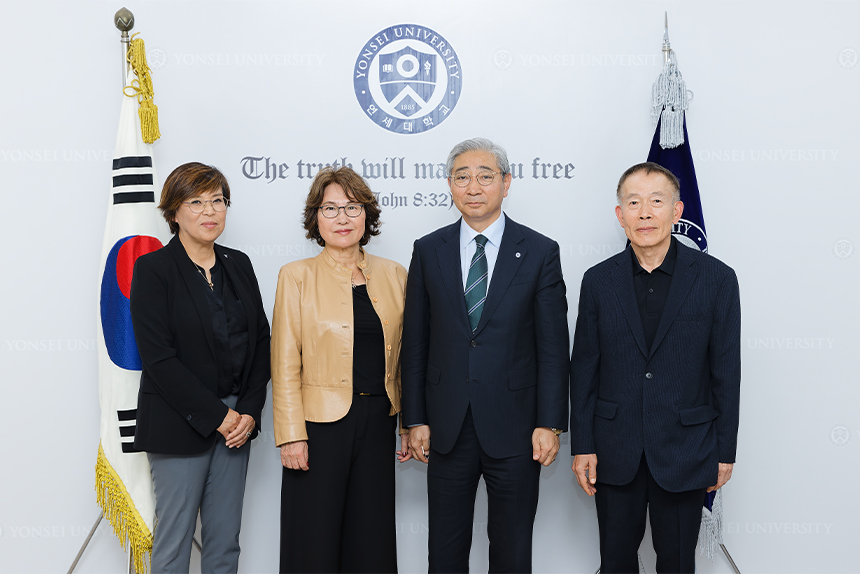 미주총동문회 회장단 접견