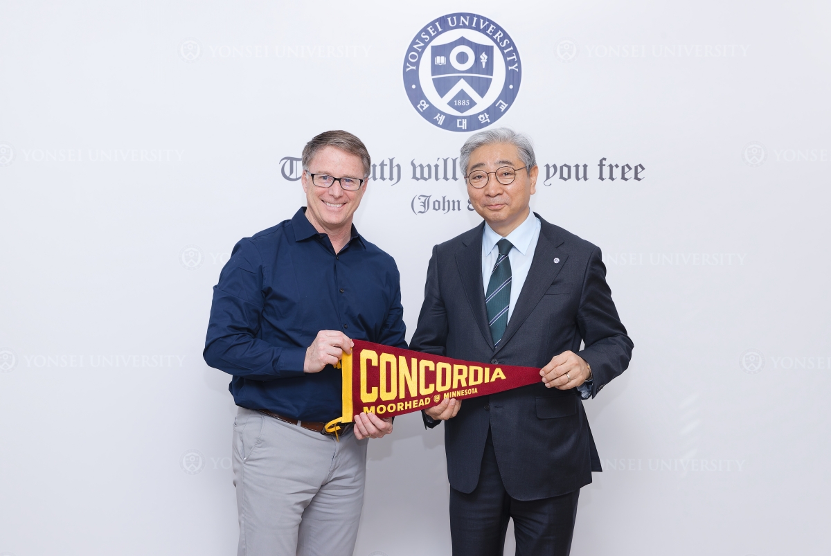 Concordia College 총장 접견